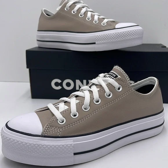 Converse WMNS Tan A14906C
CTAS LIFT OX
WONDER STONE/WHITE/BLACK Platforms - Picture 15 of 16